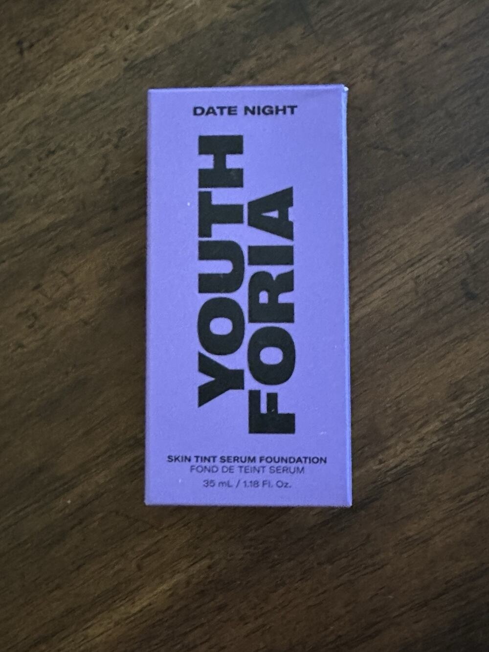 YOUTHFORIA DATE NIGHT SKIN TINT SERUM FOUNDATION, 315 Light Med New